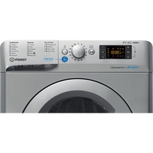 Load image into Gallery viewer, Indesit BDE86436XSUKN Silver 8Kg Wash 6Kg Dry 1400 Spin Washer Dryer
