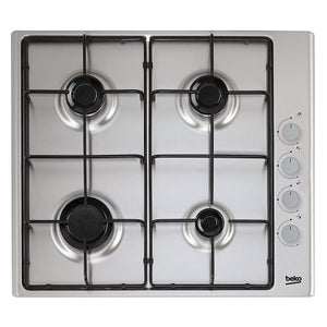 Beko CIHG21SX Stainless Steel 4 Burner Gas Hob