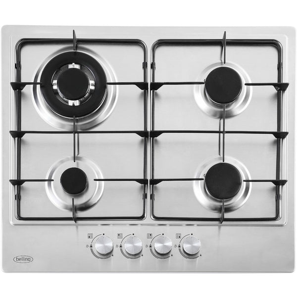 Belling GHU603RI STA 60cm 4 Burner Gas Hob - 444411635