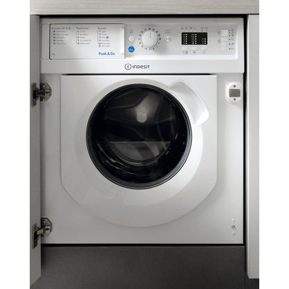 Indesit BIWMIL71252UKN Integrated Washing Machine - White