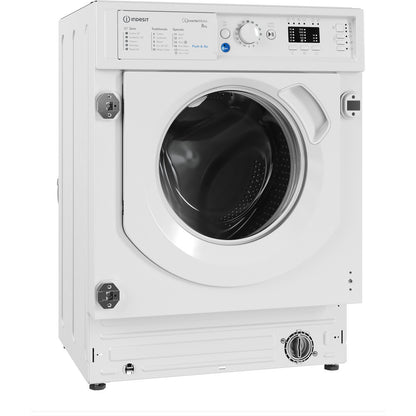 Indesit BIWMIL81284UK Integrated Washing Machine 8Kg Load