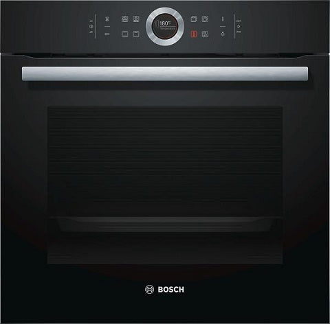 Bosch HBG634BB1 Black 4D Hot Air Fan Assisted Single Oven