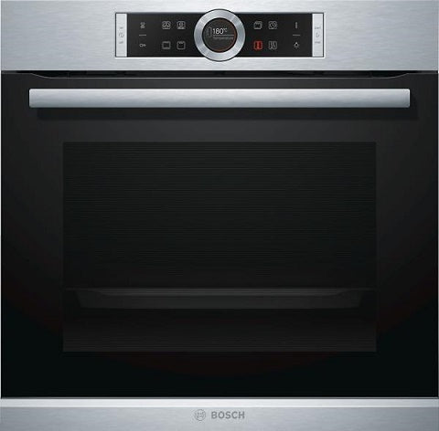 Bosch HBG634BS1B Stainless Steel 4D Hot Air Fan Assisted Single Oven