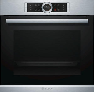 Bosch HBG634BS1B Stainless Steel 4D Hot Air Fan Assisted Single Oven
