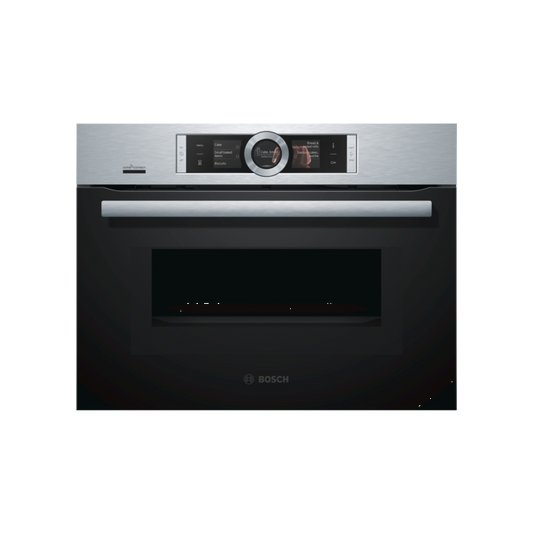 Bosch CMG676BS6B  Serie | 8 Built-in compact oven with microwave function 60 x 45 cm Stainless steel