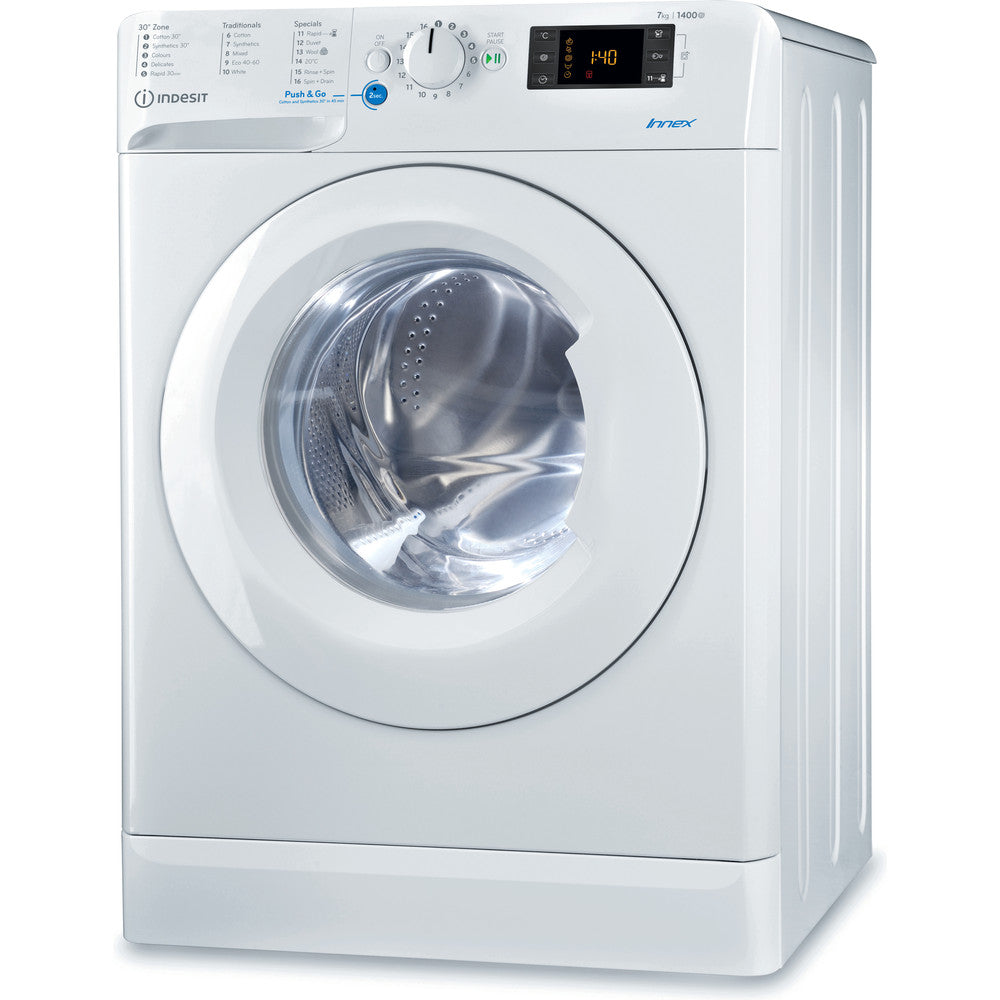 Indesit Innex BWE71452W UK N Washing Machine - White 7Kg Load