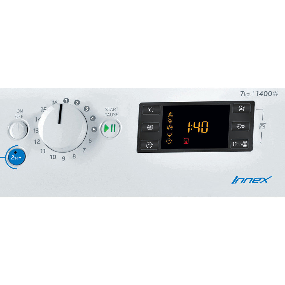 Indesit Innex BWE71452W UK N Washing Machine - White 7Kg Load