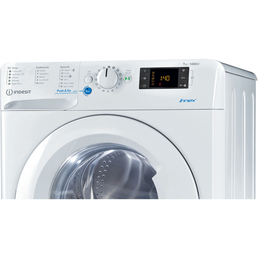 Indesit Innex BWE71452W UK N Washing Machine - White 7Kg Load