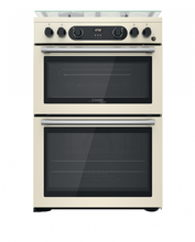 Load image into Gallery viewer, Hotpoint CD67G0C2CJ Jasmin 60cm Double Oven Gas Cooker

