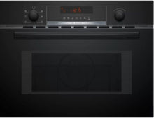 Load image into Gallery viewer, Bosch CMA583MB0B Compact Built-in microwave oven with hot air - Black
