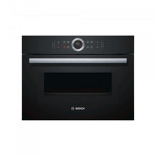 Load image into Gallery viewer, Bosch CMG633BB1B  Serie | 8 Built-in compact oven with microwave function 60 x 45 cm Black
