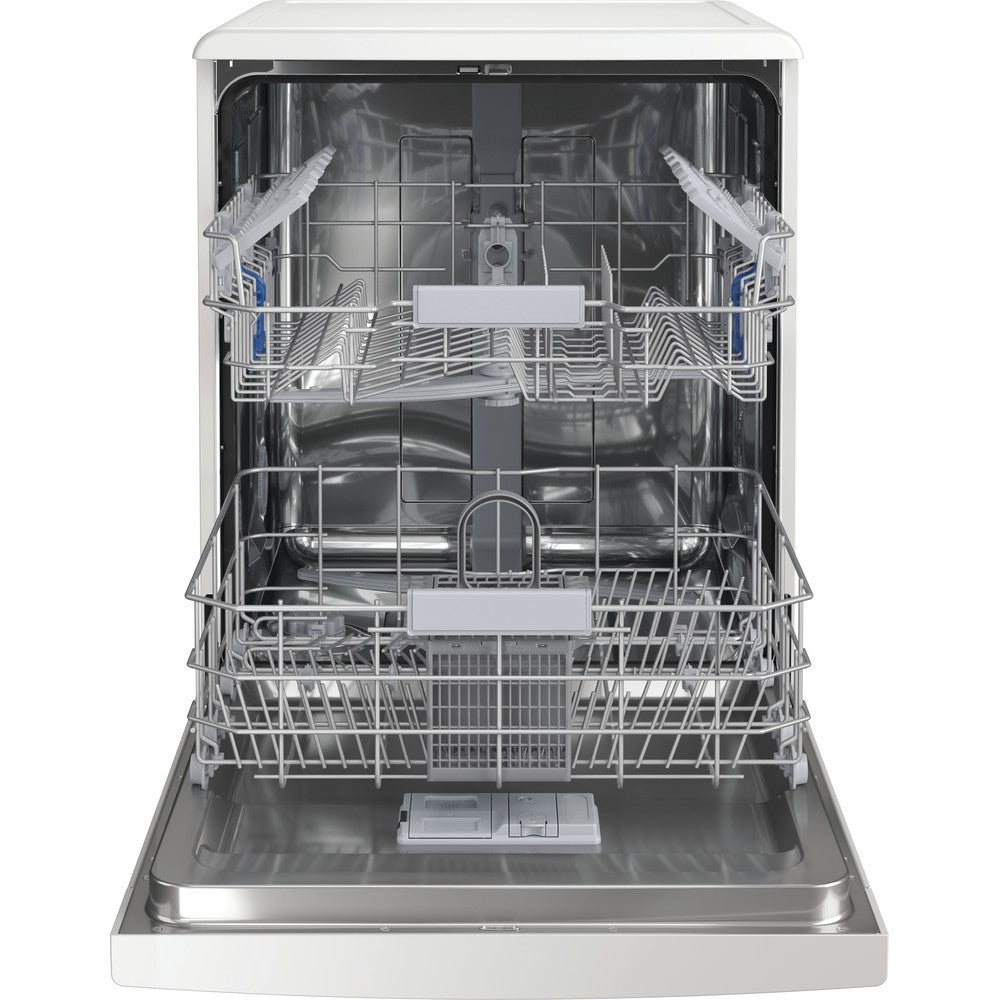 Indesit DFC2C24UK 14 Place Push&Go 28 Min Wash Dishwasher - White