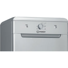 Load image into Gallery viewer, Indesit DSFE1B10SUKN Silver Slimline 10 Place Dishwasher
