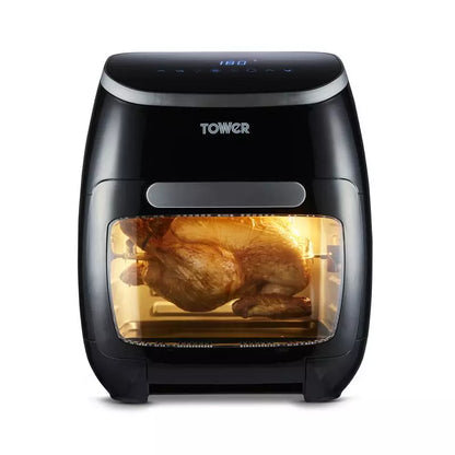 Tower T17076 Xpress Pro Combo 11 Litre 10-in-1 Air Fryer Oven with Rotisserie