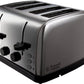 Russell Hobbs 18790 Stainless Steel 4 Slice Toaster