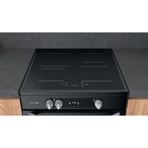 Hotpoint HDM67I9H2CB Black Induction Hob Cooker