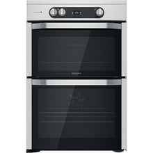 Load image into Gallery viewer, Hotpoint HDM67I9H2CX/UK Induction Hob Double Oven Cooker - Inox

