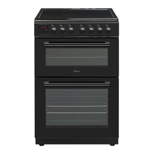 Hostess DOCH60B 60Cm Double Oven Electric Cooker In Black Ceramic Hob