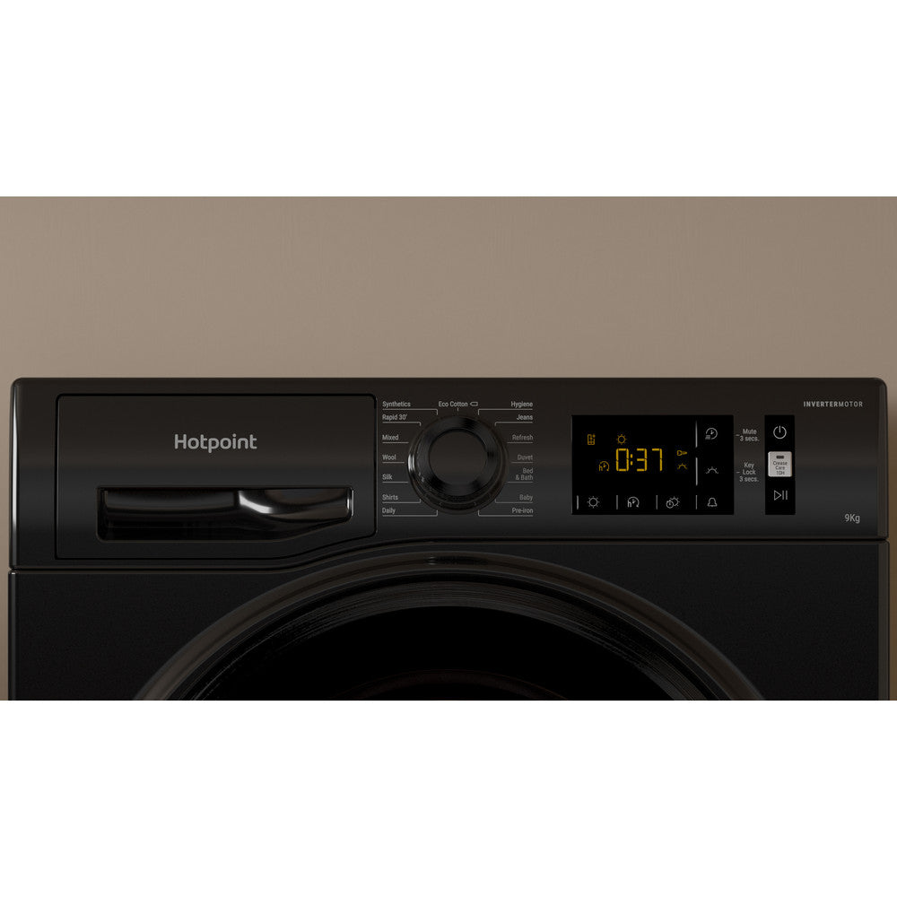 Hotpoint H3D91BUK 9Kg Condenser Tumble Dryer Black