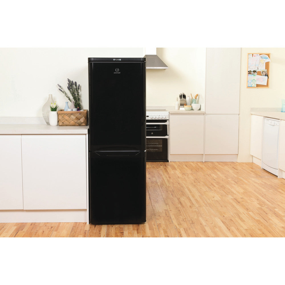 Indesit IBD5515B1 UK Low Frost Fridge Freezer 55x157cm- Black