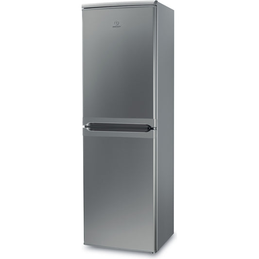 Indesit IBD5517SUK1 Silver 55cm Low Frost Fridge Freezer