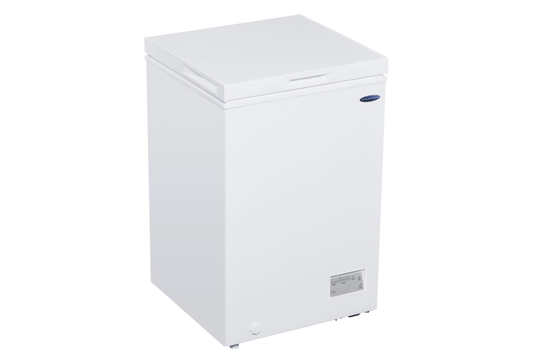 IceKing CF100W.E WHITE 55CM WIDE CHEST FREEZER WITH 98L CAPACITY