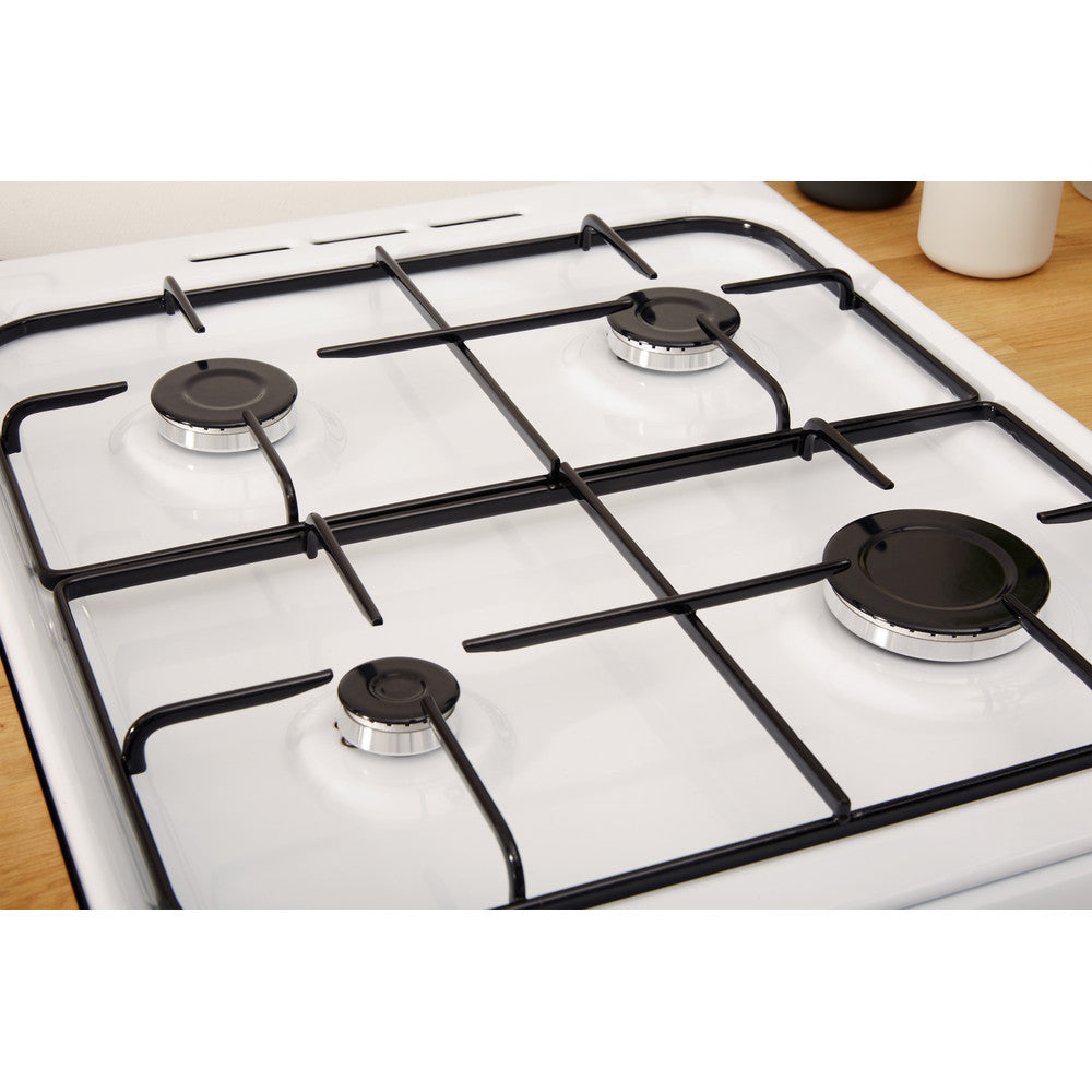 Indesit ID5G00KMW/UK Gas Cooker - White