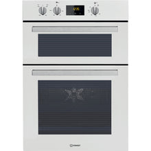 Load image into Gallery viewer, Indesit Aria IDD6340WH Electric Double Built-in Oven in White
