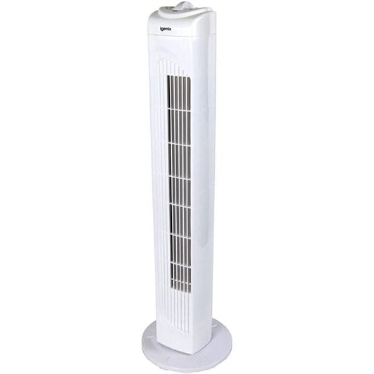 Igenix DF0035T  29" Tower Fan with Timer and Remote Control White