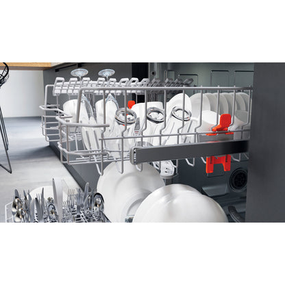 Hotpoint Aquarius HBC2B19UKN Black Semi-Integrated Dishwasher