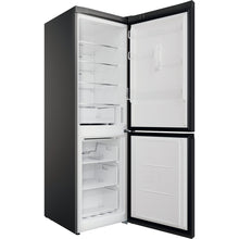 Load image into Gallery viewer, Hotpoint H5X82OSK 60cm FrostFree Fridge Freezer E Low Energy - Silver Black
