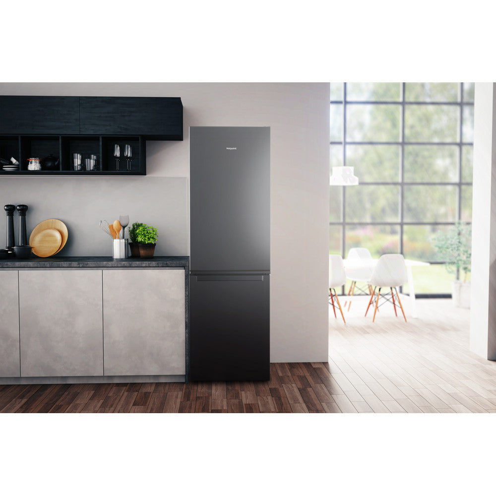 Hotpoint H1NT821EOX Fridge Freezer -  Stainless Steel