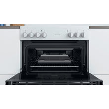 Load image into Gallery viewer, Indesit ID67V9KMWUK Double cooker - White
