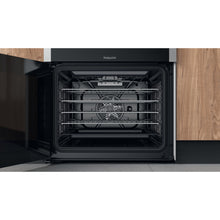 Load image into Gallery viewer, Hotpoint HD67G8CCX Stainless Steel 60cm Dual Fuel Double Oven Cooker
