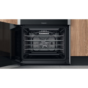 Hotpoint HD67G8CCX Stainless Steel 60cm Dual Fuel Double Oven Cooker