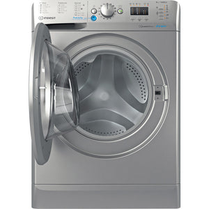 Indesit BWA81485XSUKN 8Kg Load Washing Machine - Silver