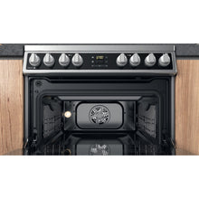 Load image into Gallery viewer, Hotpoint HDM67V8D2CX/UK Electric Double Cooker - Inox
