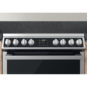 Hotpoint HDM67V8D2CX/UK Electric Double Cooker - Inox