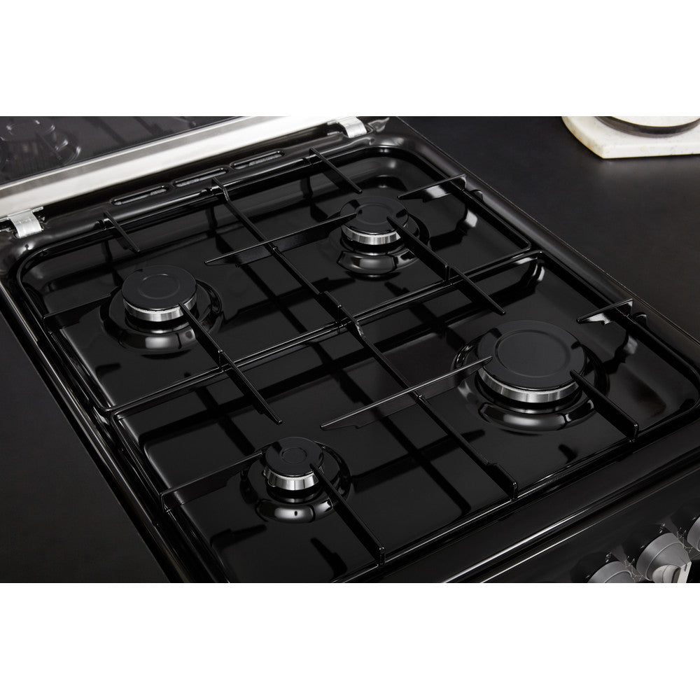 Hotpoint HD5G00CCBK Black 50cm Double Oven Gas Cooker