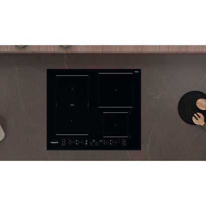 Hotpoint TB7960CBF 60cm Induction Hob in Black 4 Zone