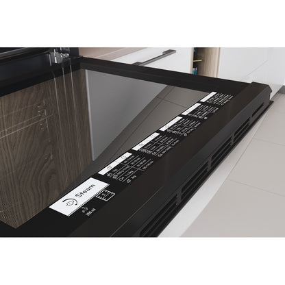 Indesit KFWS3844HIXUK 71Litre Built in electric oven: inox colour, self cleaning