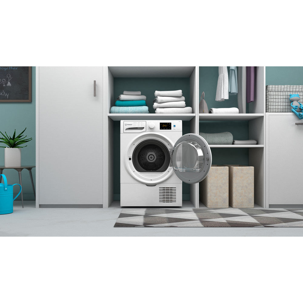 Indesit I3D81WUK 8Kg Condenser Tumble Dryer - White