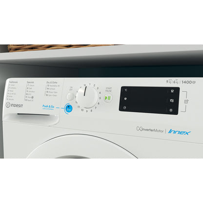 Indesit BDE96436WVUK 9/6KG Washer Dryer – White