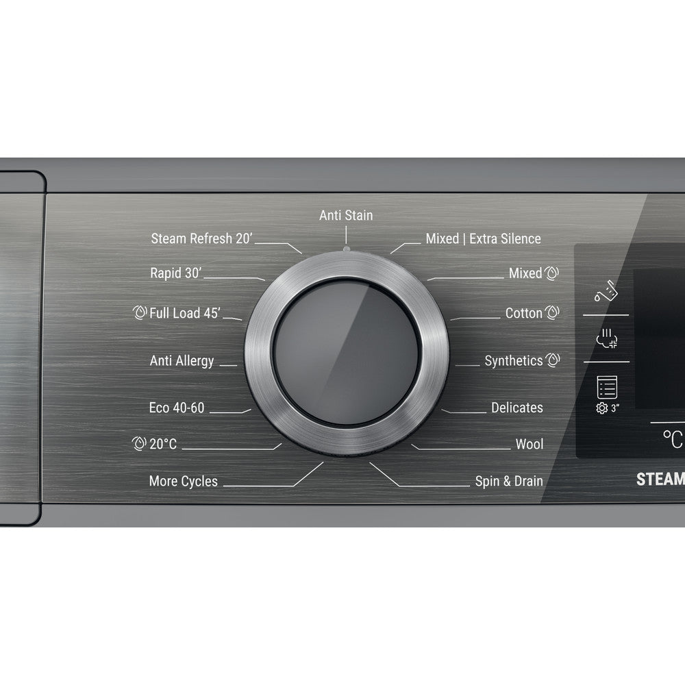 Hotpoint H8W946SBUK 9Kg Direct Drive Washing Machine - Silver