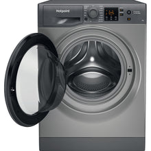 Load image into Gallery viewer, Hotpoint NSWF743UGGUKN Graphite 7Kg Load 1400 Spin Washing Machine
