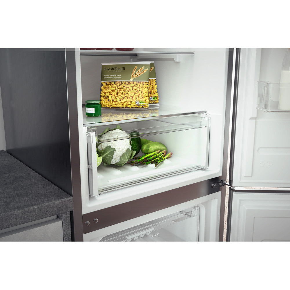 Hotpoint H1NT821EOX Fridge Freezer -  Stainless Steel