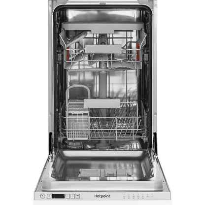 Hotpoint  HSIC3M19CUKN 45cm Slimline Integrated Dishwasher - Stainless Steel