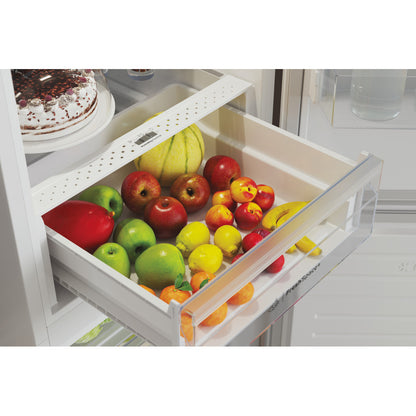 Indesit INFC850TI1K1 60cm Frost Free Fridge Freezer Black 1.86m F Rated