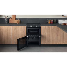 Load image into Gallery viewer, Hotpoint HDT67I9HM2C/UK Induction Hob Double cooker - Black
