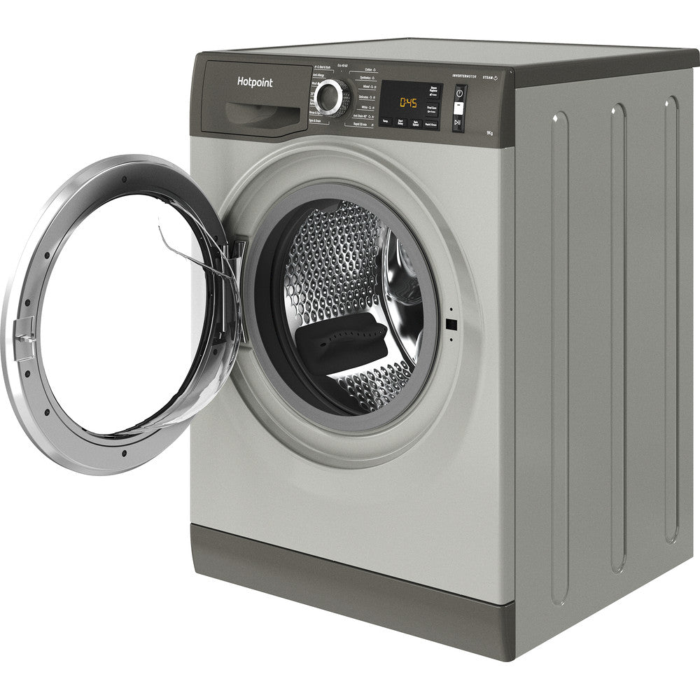 Hotpoint NM11948GCAUK 9kg 1400 Spin Washing Machine - Graphite